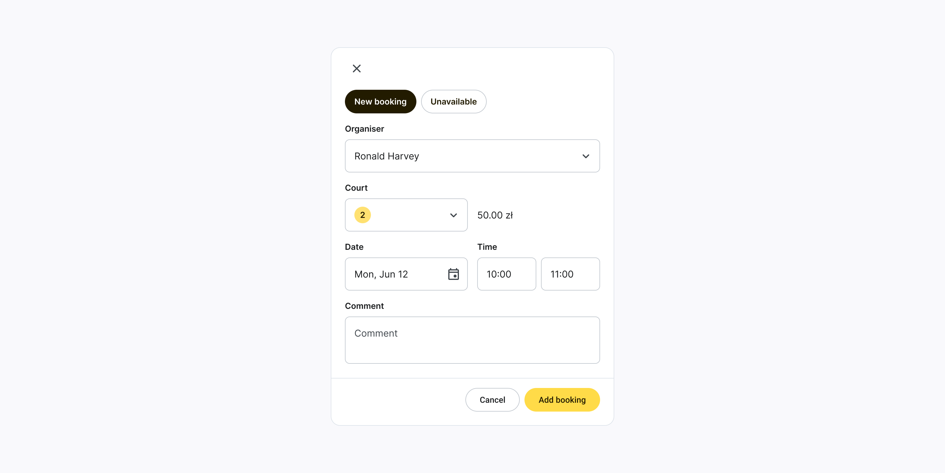 adding-a-new-booking